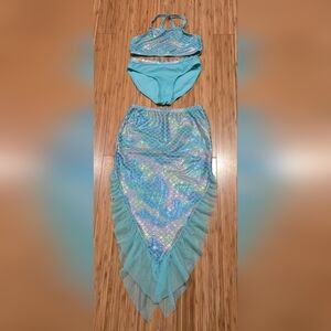 ❤️ NWOT Wonder Nation Mermaid Swim Set